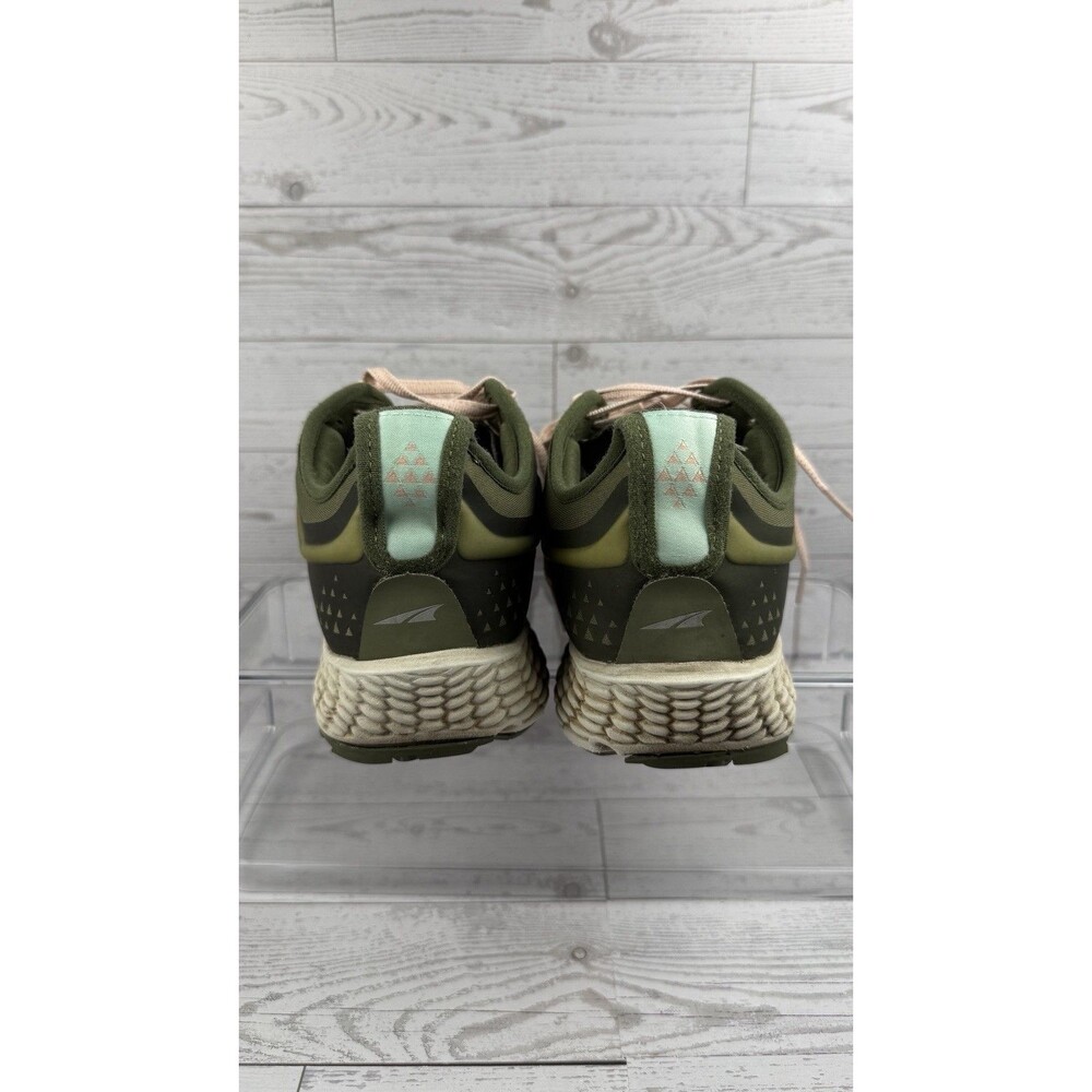 Altra Timp 4 Trail Running Shoes Womens Size 9 olive green EGO Max MaxTrac #456 - Picture 5 of 7